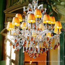 Großhandelsböhmische traditionelle Kristallkerzen-Leuchter-hängende Lampe / Lichter für Wohnzimmer